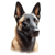 144 Belgian Malinois Poster Canvas Movie Film Print A0 A1 A2 A3 A4 A5 A6 Art Wal