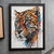 Colourful Leopard Animal Wall Art Print Poster Art Print Leopard Picture Home (3