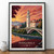 Captivating Podgorica Montenegro Travel Poster - Modern Art Deco Print Poster Ca