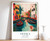 8_Dhaka Print, Dhaka Travel Poster, Middle East Travel Print, Islamic Decor, Gif