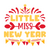 Little Miss New Year-01 (6) Sarcastic Poster Canvas Print A0 A1 A2 A3 A4 A5 A6 A