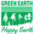 Green Earth Happy Earth Poster Canvas Movie Film Print A0 A1 A2 A3 A4 A5 A6 Art