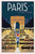 Paris Retro Classic Travel Poster (7) Poster Canvas Travel Holiday Trip Print Tu