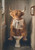 0_Highland Cow on Toilet Wall Art Vintage Style Print of a Scottish Ginger Readi