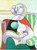 Reading-Picasso 2.02.32 Poster Canvas Movie Film Print A0 A1 A2 A3 A4 A5 A6 Art