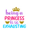 Being a princess is so exhausting-01 (2) Poster Canvas Movie Film Print A0 A1 A2