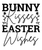 Bunny kisses easter wishes Poster Canvas Movie Film Print A0 A1 A2 A3 A4 A5 A6 A
