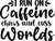 i run on caffeine chaos and cuss worlds Poster Text for you Canvas Print A0 A1 A