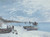 MONET-Claude-1867-The-Beach-at-Sainte-Adresse Poster Canvas Movie Film Print A0