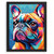 French Bulldog Wall Art Frenchie Print Artwork Dog Gift Pop Art Dog Art In Frame