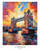 tower bridge acrylic Poster Canvas Travel Holiday Trip Print Turism A0 A1 A2 A3