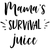 Mama's-Survival-Juice Poster Canvas Movie Film Print A0 A1 A2 A3 A4 A5 A6 Art Wa
