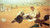 Degas- At the Beach- 1876 Art Gallery Poster Canvas Print Wall Decoration A0 A1