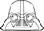 Dart Vader bw Custom Made Poster Canvas Print A0 A1 A2 A3 A4 A5 A6 Art Wall Deco