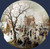 AVERCAMP, Hendrick - A Winter Scene with Skaters near a Castle Poster Canvas Pri