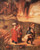 Durer- Lot Fleeing with his Daughters from Sodom- 1498 Poster Canvas Print Art P