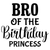 Bro of the Birthday Princess-01 (2) Poster Canvas Movie Film Print A0 A1 A2 A3 A