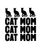 Cat Mom-01 (2) Poster Canvas Movie Film Print A0 A1 A2 A3 A4 A5 A6 Art Wall Deco