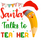 SANTA TALKS TO TEACHERS Poster Canvas Movie Film Print A0 A1 A2 A3 A4 A5 A6 Art