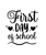 First Day Of School-01 Poster Canvas Movie Film Print A0 A1 A2 A3 A4 A5 A6 Art W