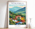 2_Venezuela Travel Poster, Venezuela Print, South America Travel Art, Tropical d