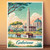 Gaborone Botswana - Vibrant Cityscape Travel Poster Art Print Poster Canvas Movi