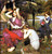 Jw_23_Flora and the Zephyrs ( Detail )_1897_J.W.Waterhouse_sqs Poster Canvas Mov