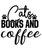 Cats Books And Coffee-01 Poster Canvas Movie Film Print A0 A1 A2 A3 A4 A5 A6 Art