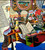 Joan Miró - Horse Pipe Red Flower Poster Canvas Movie Film Print A0 A1 A2 A3 A4