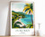 4_Ocho Rios Print, Ocho Rios Travel Poster, Jamaica Travel Poster, Caribbean Pri