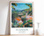 4_Ecuador Travel Poster, Ecuador Print, South America Travel Art, Floral Poster,