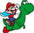 Mario PNG 8 (2) Poster Canvas Movie Film Print A0 A1 A2 A3 A4 A5 A6 Art Wall Dec