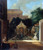 TroostCornelis-City_Garden_in_Amsterdam-Sun Poster Canvas Movie Film Print A0 A1