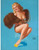 Earl Moran - Pretty Foxy Poster Canvas Print Art Painting Decor Reprint wall A0