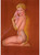 Earl Macherson - Pinup Girl - Golden Lame 1950 Poster Canvas Print Art Painting