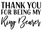 Thank-you-for-being-my-ring-bearer Poster Canvas Movie Film Print A0 A1 A2 A3 A4