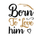 Born to love him-01 Poster Canvas Movie Film Print A0 A1 A2 A3 A4 A5 A6 Art Wall