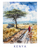 kenya Poster Canvas Travel Holiday Trip Print Turism A0 A1 A2 A3 A4 A5 A6