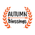 Autumn blessings-01 (2) Poster Canvas Movie Film Print A0 A1 A2 A3 A4 A5 A6 Art