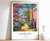 1_Bahrain Print, Bahrain Travel Poster, Middle East Travel Print, Islamic Decor,