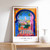 1_Casablanca poster, Morocco poster, Vintage Travel Art, Moroccan poster, Africa