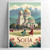 Captivating Sofia Bulgaria Travel Poster - Architectural and Cultural Art Print