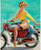 Gil Elvgren - Pinup Girl - Skirting the Issue Breezing Up 1956 Poster Canvas Mov