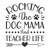 Rocking the dog mama and teacher life-01 Poster Canvas Movie Film Print A0 A1 A2