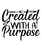 Created with a Purpose-01 (5) Poster Canvas Movie Film Print A0 A1 A2 A3 A4 A5 A