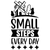 small steps every day-01 Poster Canvas Movie Film Print A0 A1 A2 A3 A4 A5 A6 Art