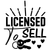 Licensed to Sell-01 (3) Poster Canvas Movie Film Print A0 A1 A2 A3 A4 A5 A6 Art