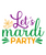 Let s Mardi Party-01 Poster Canvas Movie Film Print A0 A1 A2 A3 A4 A5 A6 Art Wal