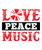 Love Peace Music-01 (2) Sarcastic Poster Canvas Print A0 A1 A2 A3 A4 A5 A6 Art W