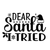 Dear Santa I Tried 2 Custom Made Poster Canvas Print A0 A1 A2 A3 A4 A5 A6 Art Wa